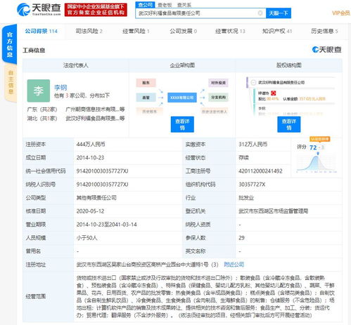 良品铺子在宁波成立商务服务公司